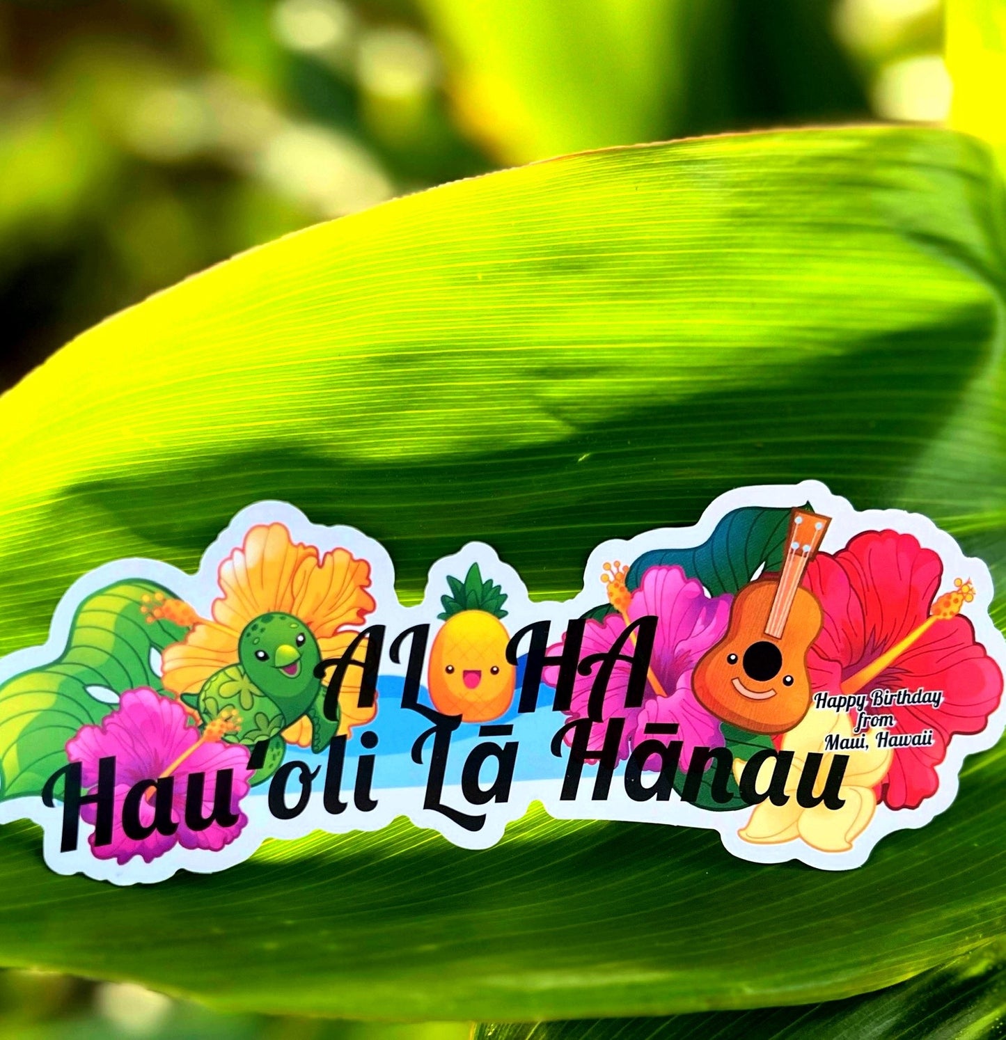 Happy Birthday form Maui (Gift Add On)