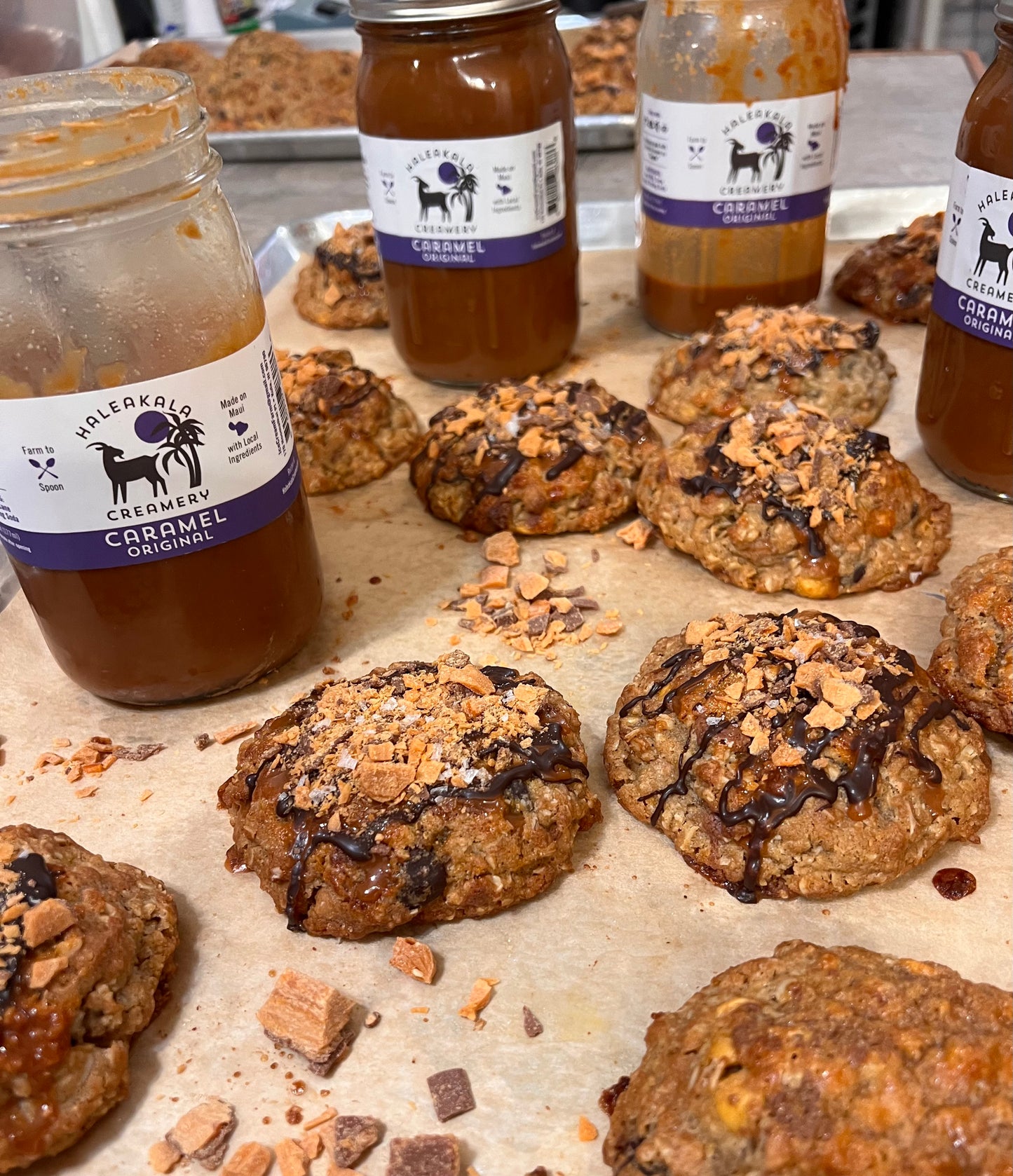 Oatmeal Peanut Butter Butterfinger Bliss