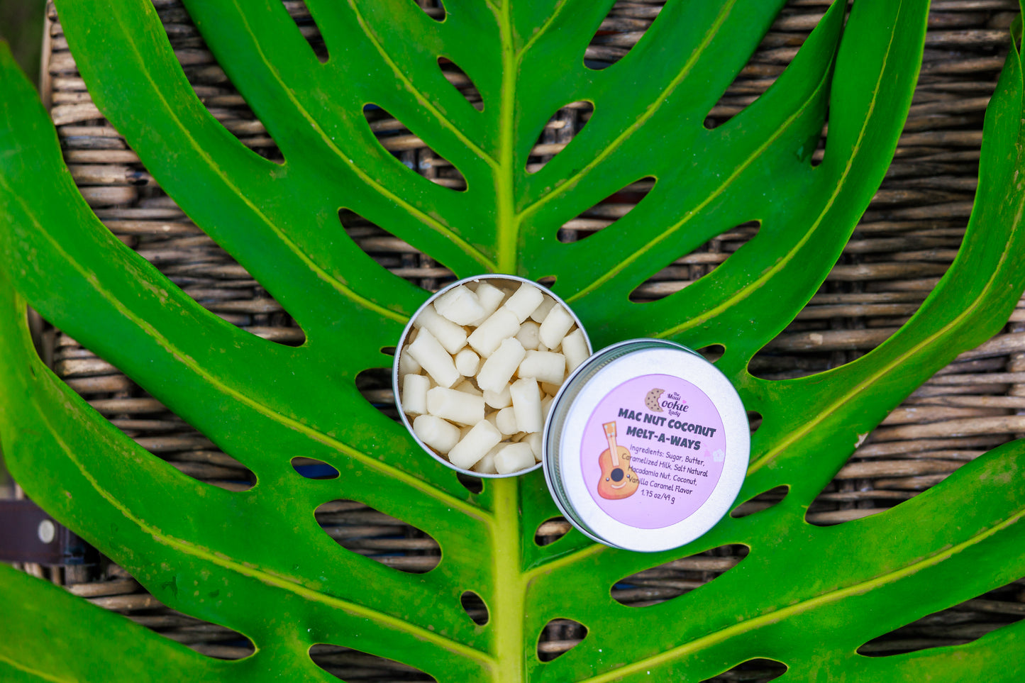 Butter Mint Melt-A-Ways- Mac Nut Coconut w Hint of Caramel (Best Seller)