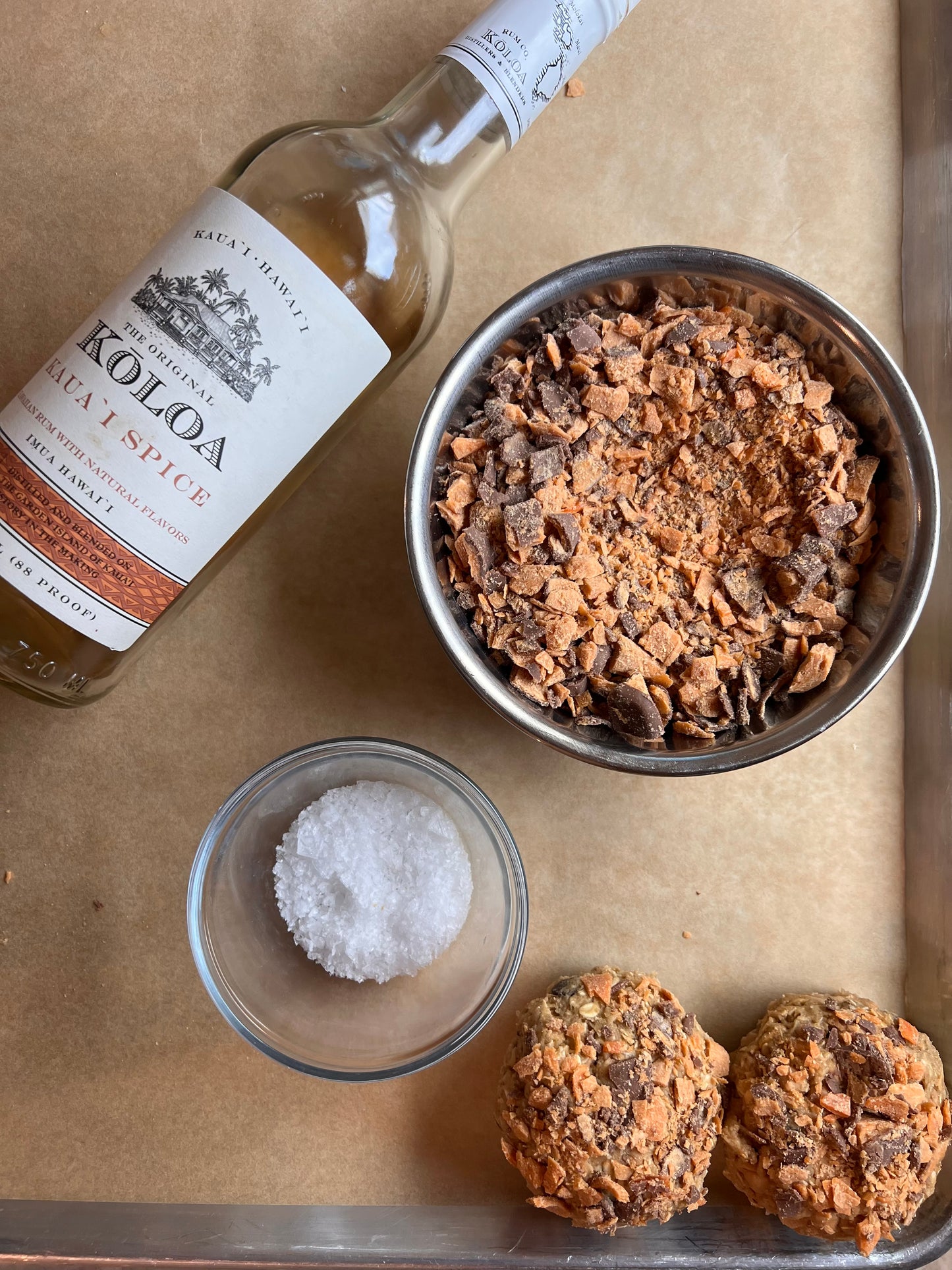 Oatmeal Peanut Butter Butterfinger Bliss