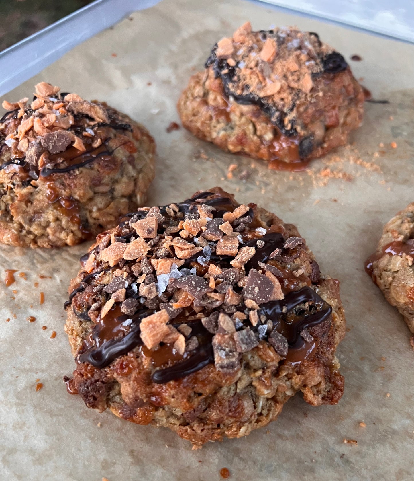 Oatmeal Peanut Butter Butterfinger Bliss