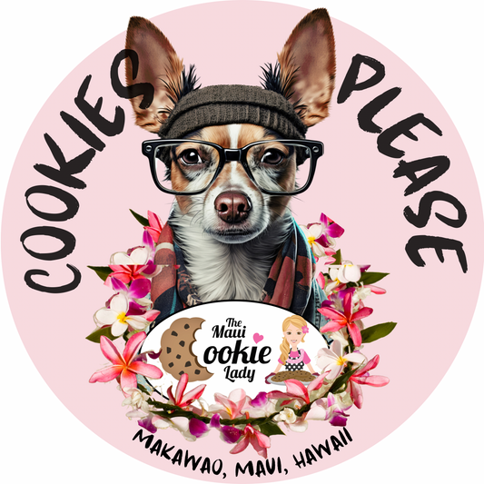 Sticker "Cookies Please" Hula Chiwawa