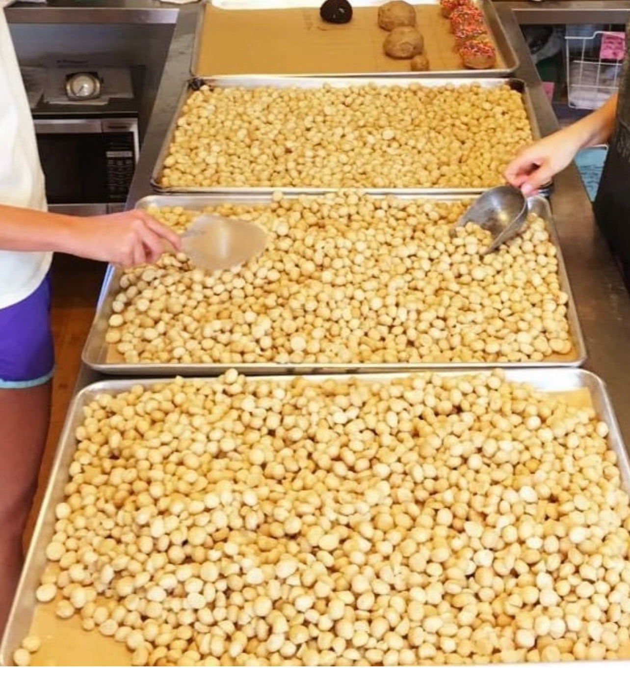 White Chunk Mac Nut (Best Seller) featured in Condé Nast Traveler, Bon Appétit & FORBES