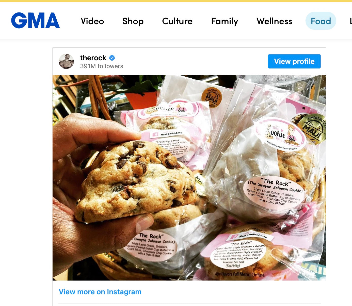 10oz Da Half Baked (Featured on Good Morning America) Recess, Snickers, Oreo Choc Chip Cookie