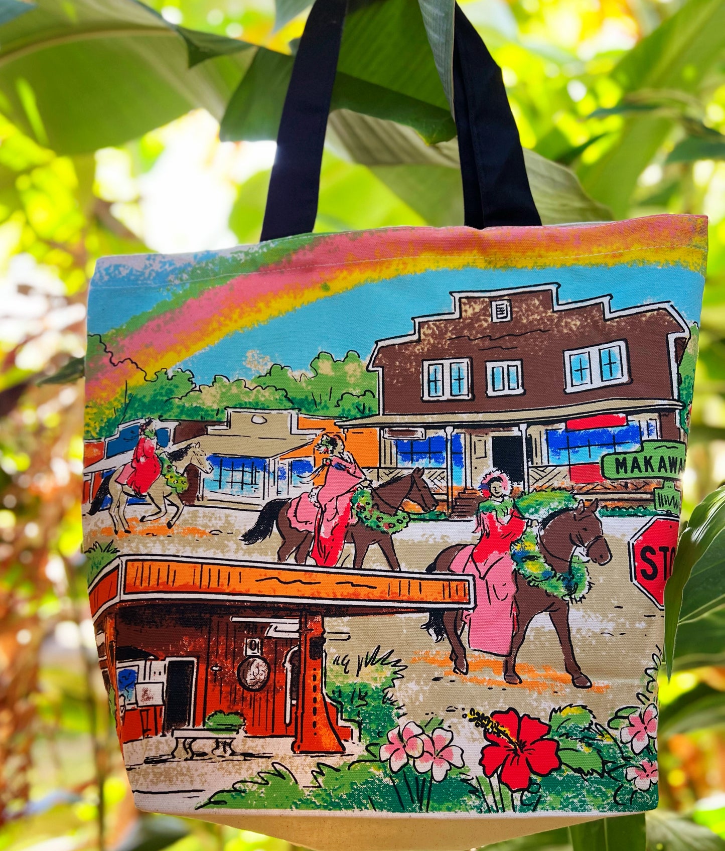 Makawao Town-The Maui Cookie Lady- Custom Recyclable Shopping Bag