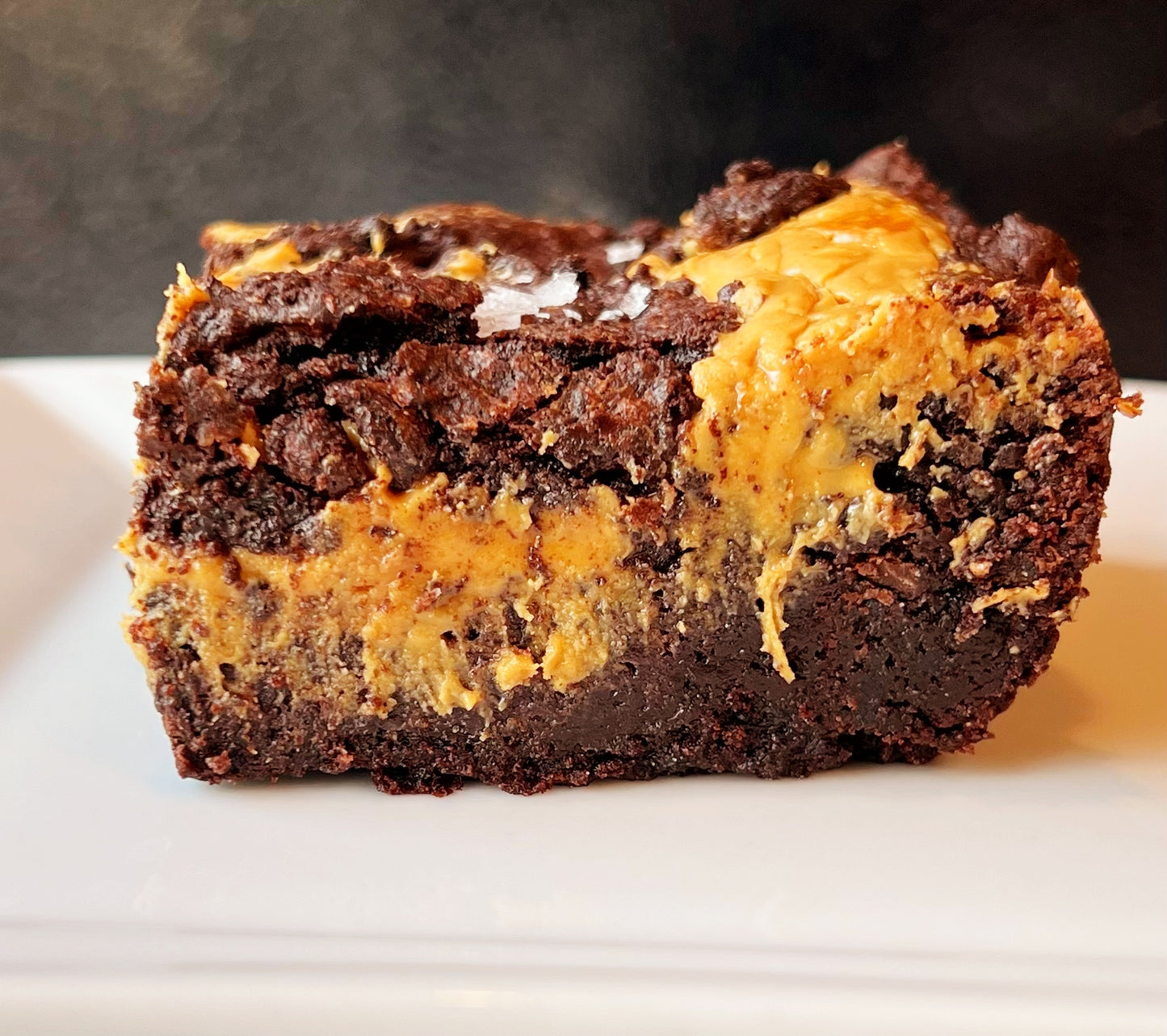 PB Salted Caramel Triple Choc Fudgy Brownie (Petite 3.0 oz)