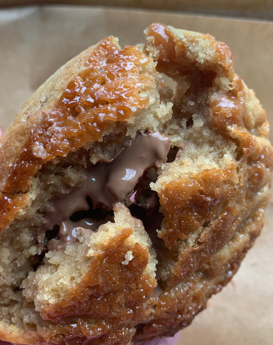 Salted Caramel Bliss (Creme Brulee Style Cookie)